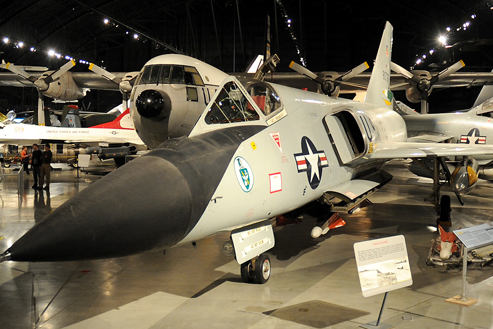 After service with the 49th Fighter-Interceptor Squadron, the Cornfield Bomber retired to the Air Force museum in August 1986. (National Museum of the U.S. Air Force)