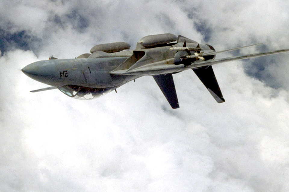 Aside from its relatively slow roll rate, the F-14 was remarkably maneuverable for a 60,000-pound fighter with a 62-foot length and fully extended wingspan of 64 feet. (Dave Baranek)