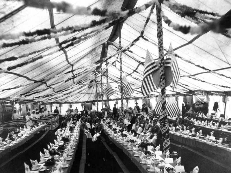 bill-cody-wild-west-showCody's Wild West shows laid out the Ritz for the Fourth of July, like in this 1887 celebration. (McCracken Research Library, Buffalo Bill Center of the West)