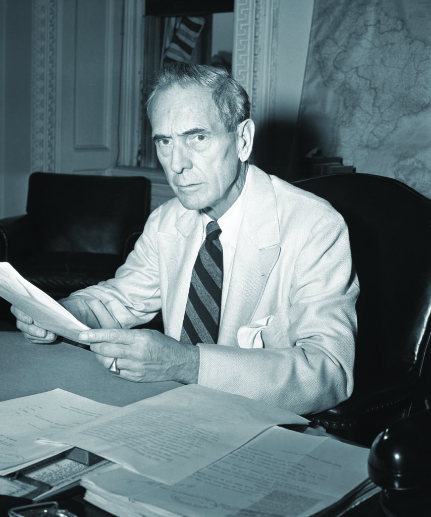 Breckinridge Long of the State Department limited visas to Jewish refugees, fearing saboteurs among them. (Bettmann/Getty Images)