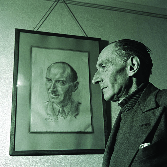 James in 1954; upon his death, Montgomery said the actor “completely fooled the Germans." (Popperfoto/Getty Images)