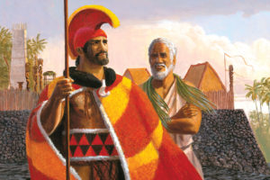 Kamehameha rose to prominence after his victory at the 1782 Battle of Moku’ohai.