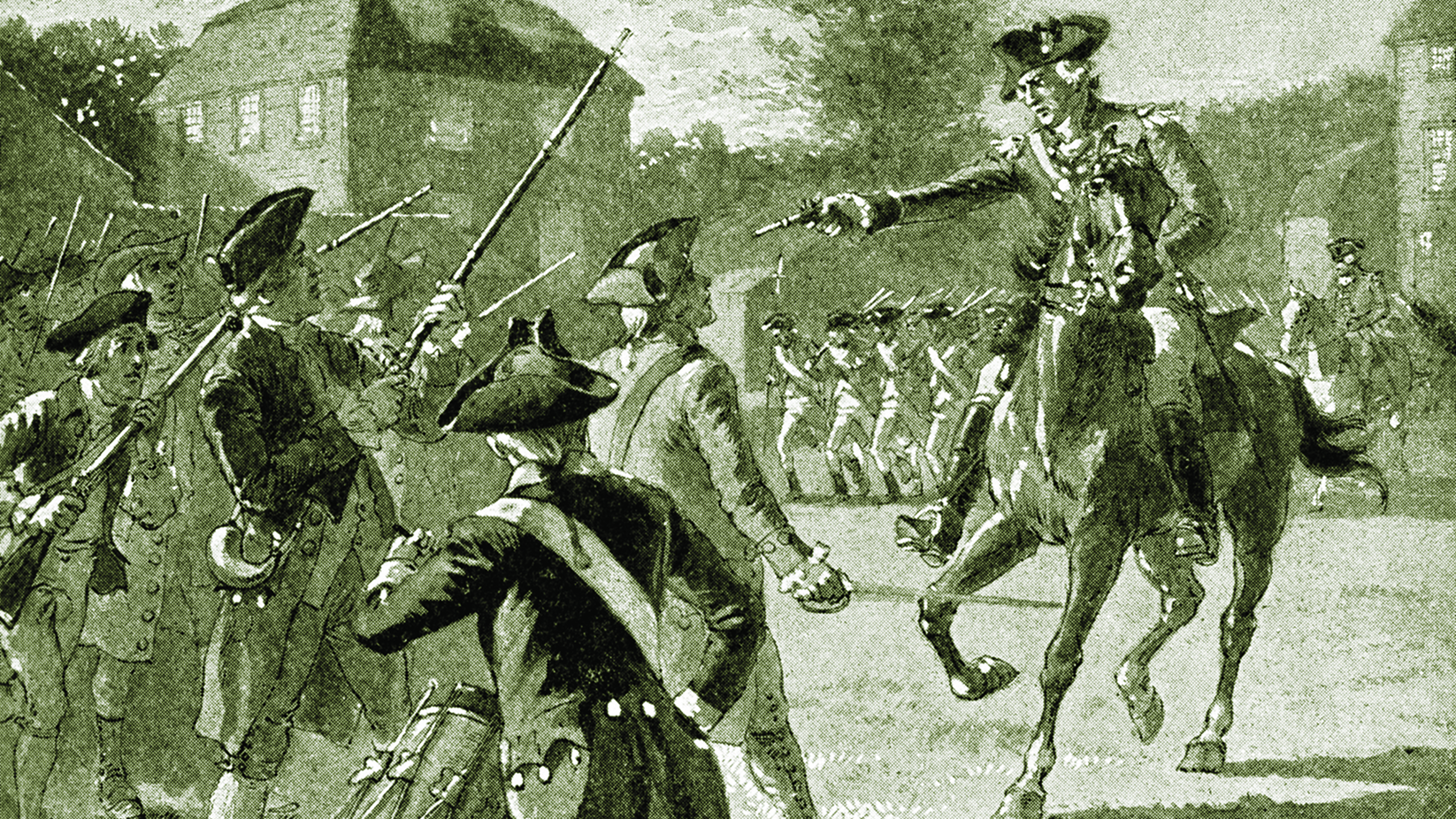 Major John Pitcairn, a British marine, was leading more than 200 men from six regiments. (Universal History Archive/Getty Images)