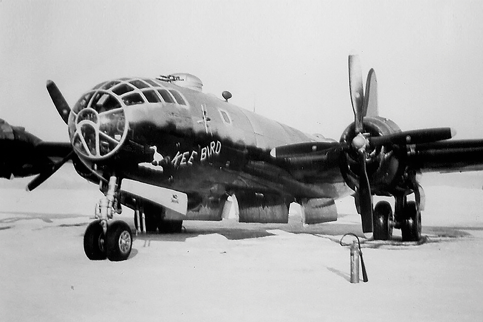 Assigned to the 46th Reconnaissance Squadron, Kee Bird stands ready for takeoff on a mission from Alaska’s Ladd Field. (46th72nd.org)