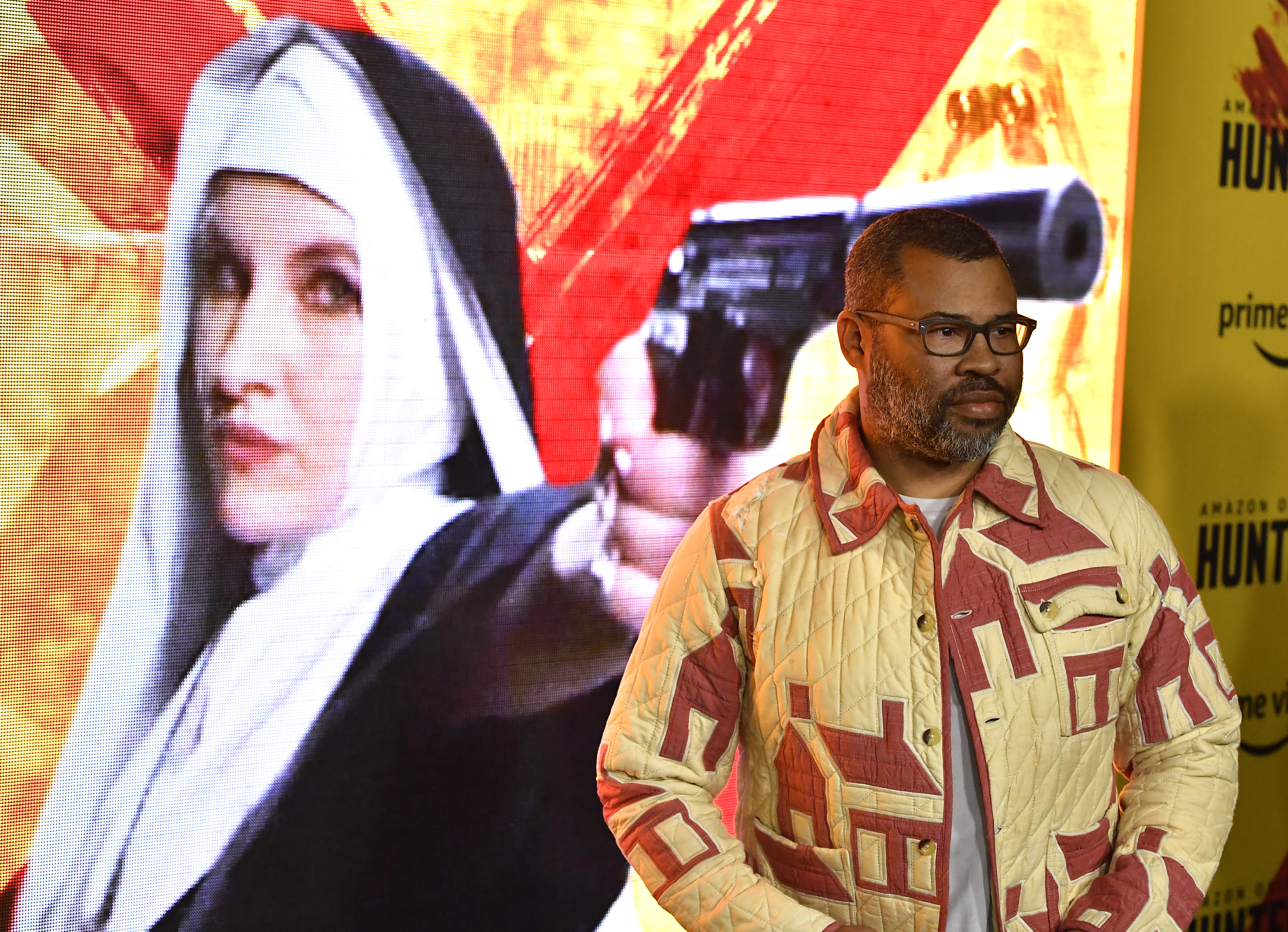 Jordan Peele, an executive producer of the series, at the Hunters premier. (Frazer Harrison/Getty Images)