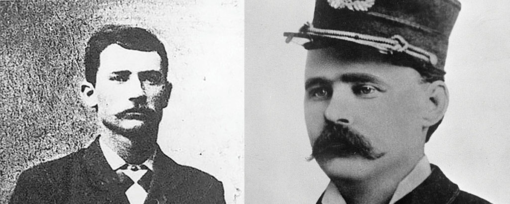 Henry Brown (left–Kansas Historical Society; Ben Thompson (rIght: Hardin-Simmons University Libraries)