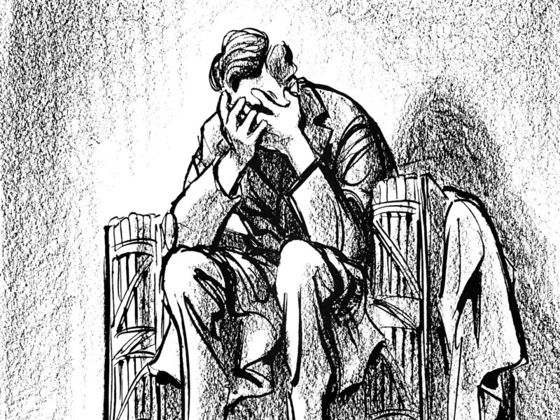 bill-maudlin-lincoln memorial-weeps