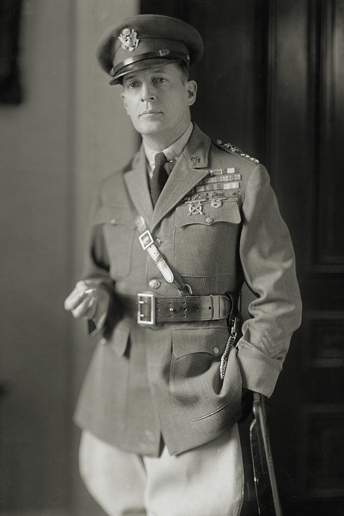 MacArthur (here in 1930) had a long relationship with the Philippines and its president, Manuel L. Quezon (below, in 1942), whom MacArthur first met in 1904 as a lieutenant in the U.S. Army. (Interim Archives/Getty Images)