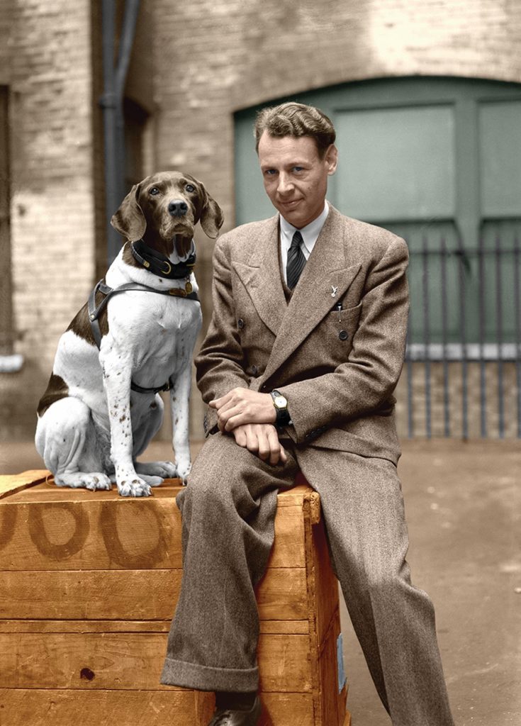Williams had one more adventure in store for Judy. Here they pose before relocating from England to Tanzania in 1948. (TopFoto)