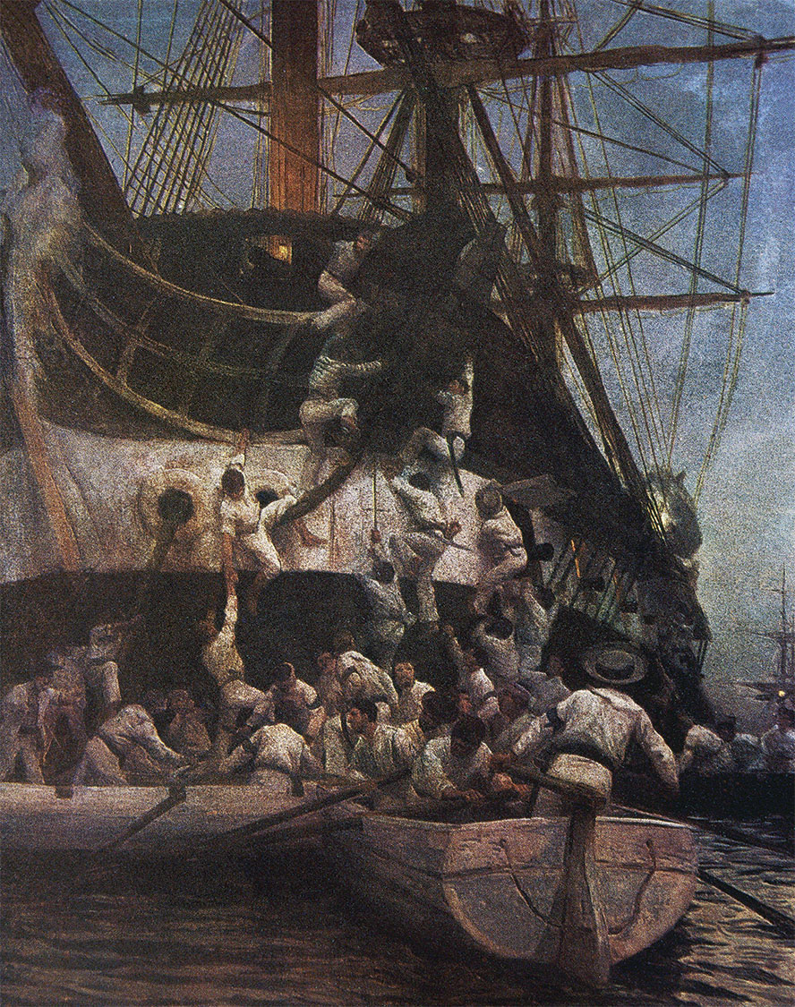 Among Cochrane's notable victories was his November 1820 capture of the Spanish flagship Esmeralda at Callao. / Alamy 