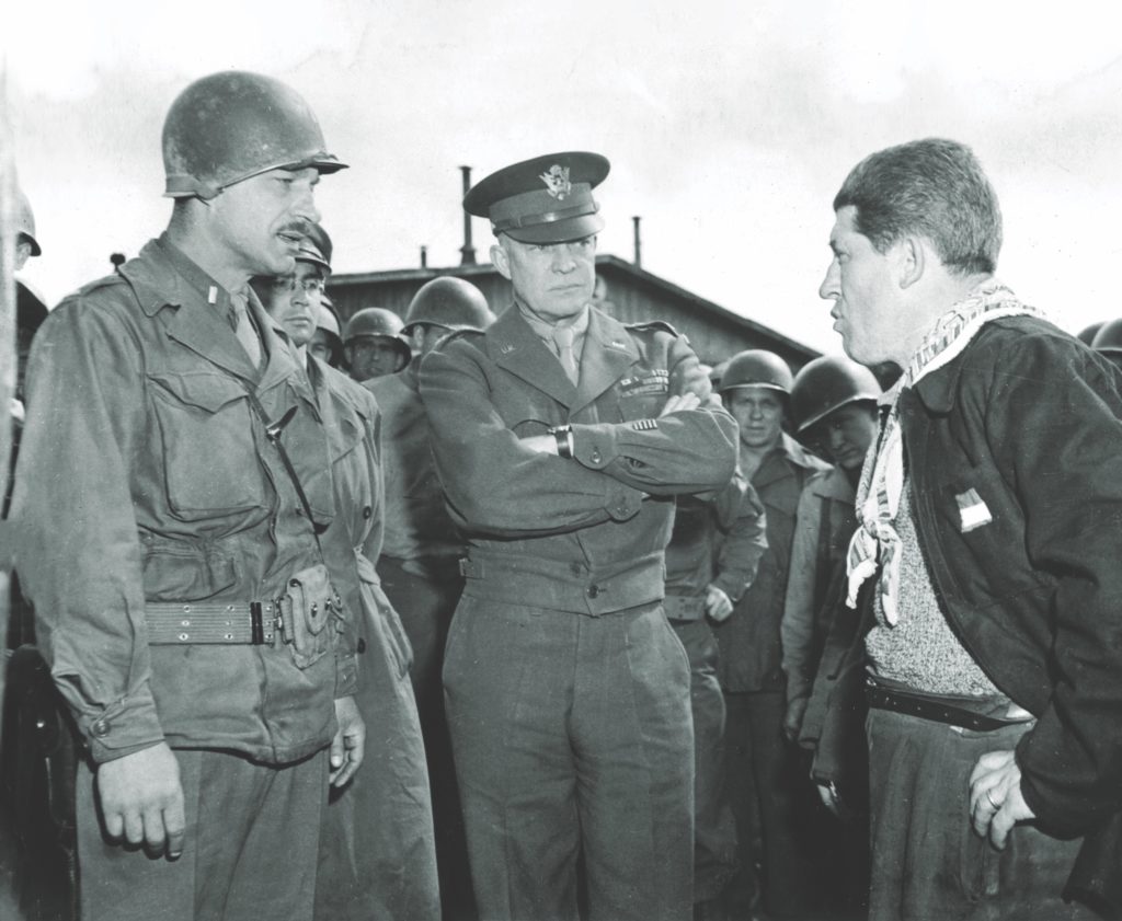 Gen. Dwight Eisenhower was so disgusted by what he saw at one camp that he felt other leaders should see the “indescribable horror” for themselves. (Photo12/UIG/Getty Images)