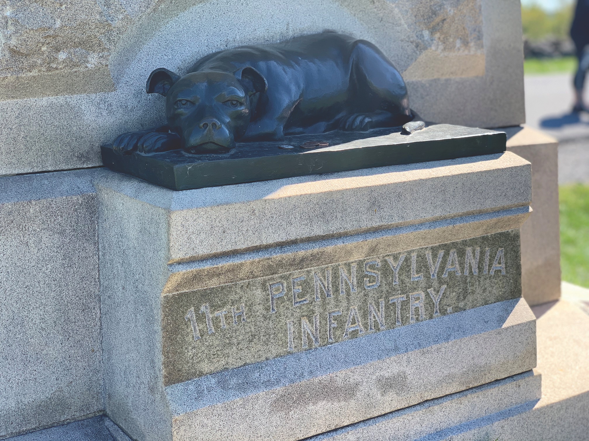 Sallie’s Gettysburg monument. (Photo Courtesy of Melissa A. Winn)