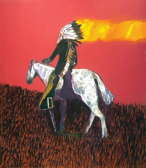 Wild-West-Art-of-the-West-June-2022-Indian-With-Aura-Fritz-Scholder