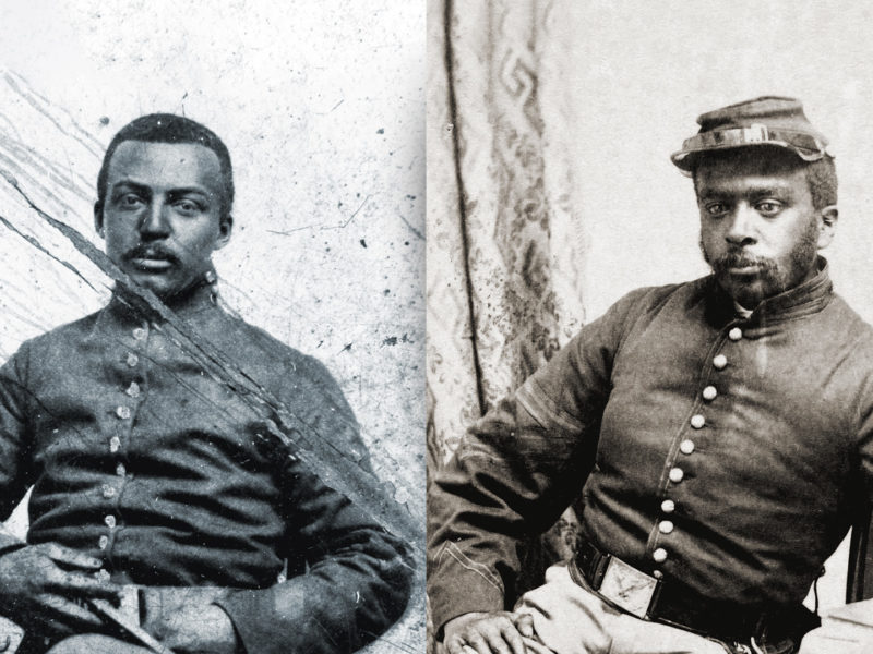 Black troopers of the 5th Massachusetts Cavalry