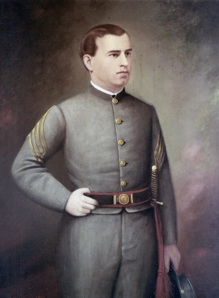 Lieutenant Collier Minge, VMI cadet