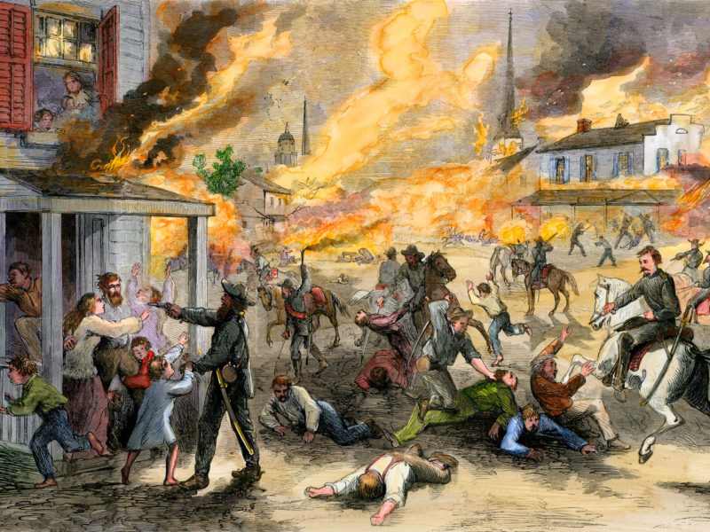 Quantrill Raid, Lawrence, Kansas