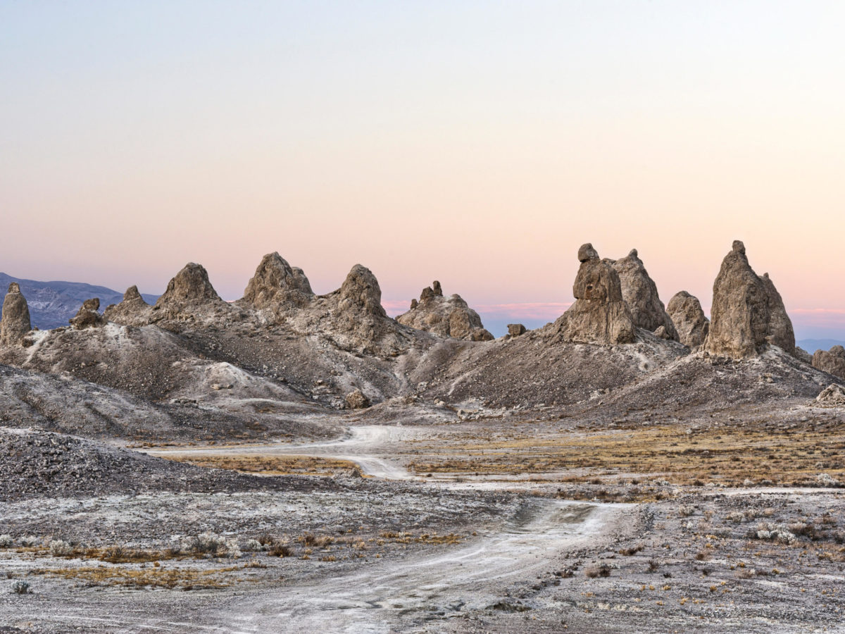 Searles Valley at Sunset