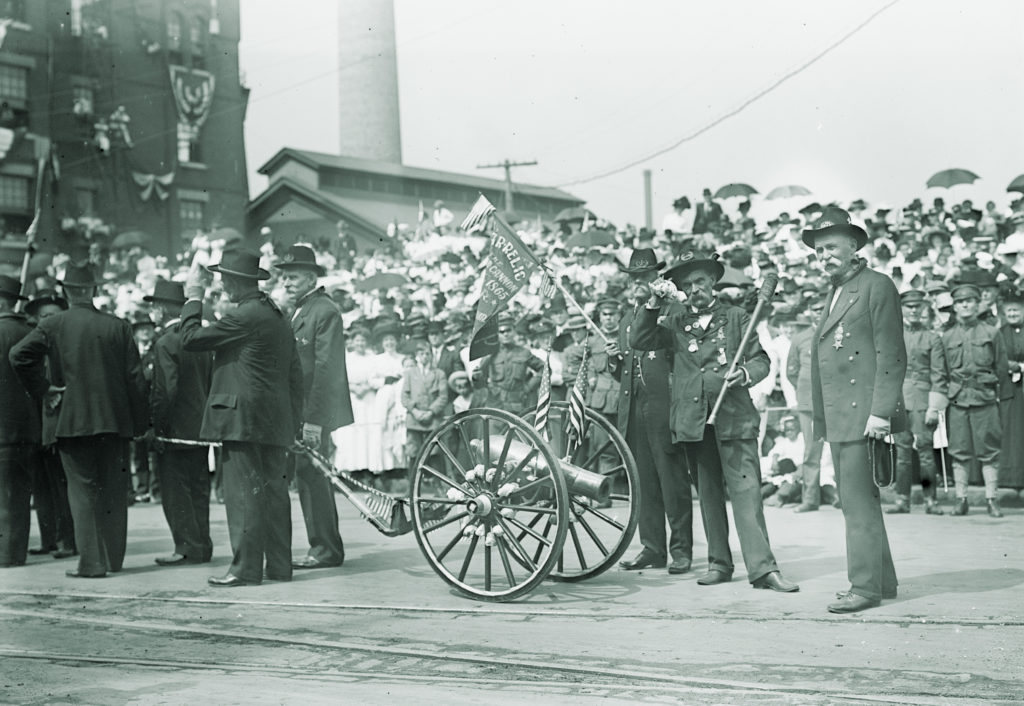 GAR veterans at parade