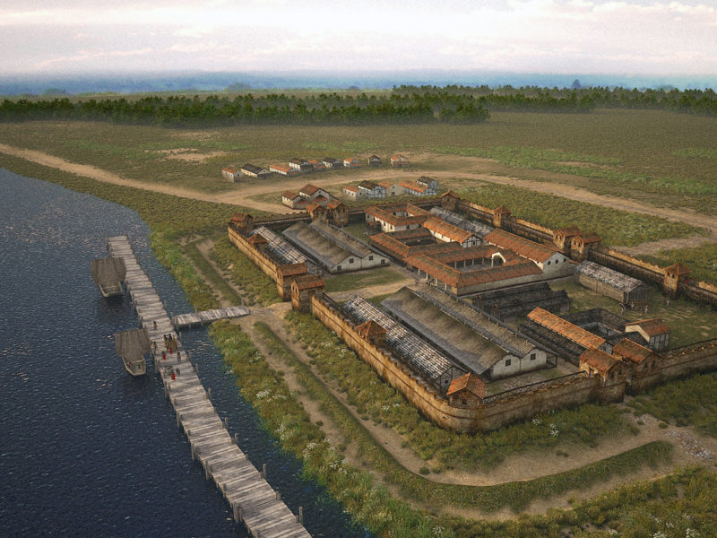 Roman castellum Nigrum Pullum