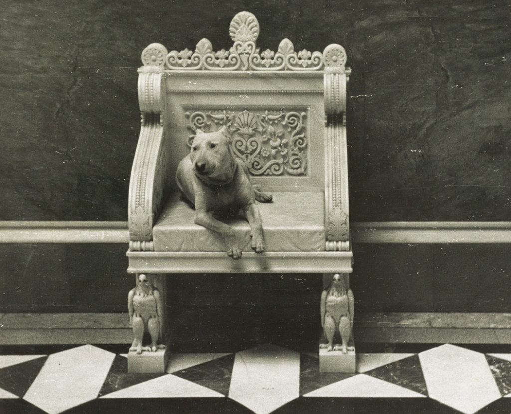 patton-dog-willie-throne-ww2