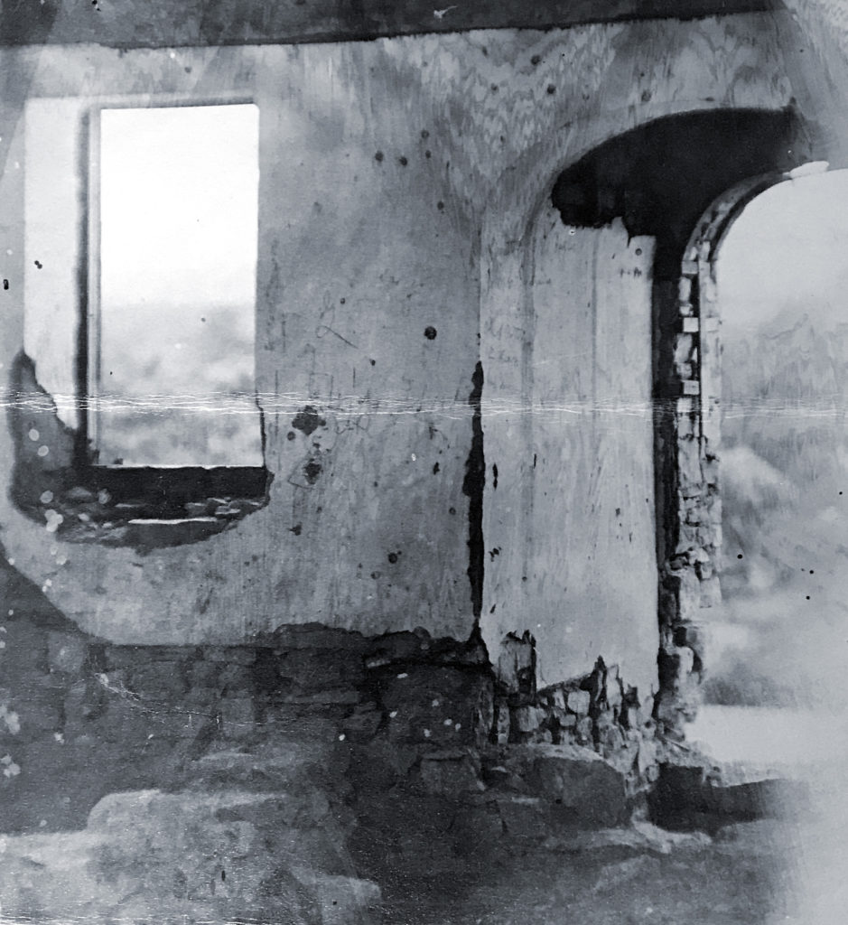 Ruined interior of St. Paul’s Episcopal Church