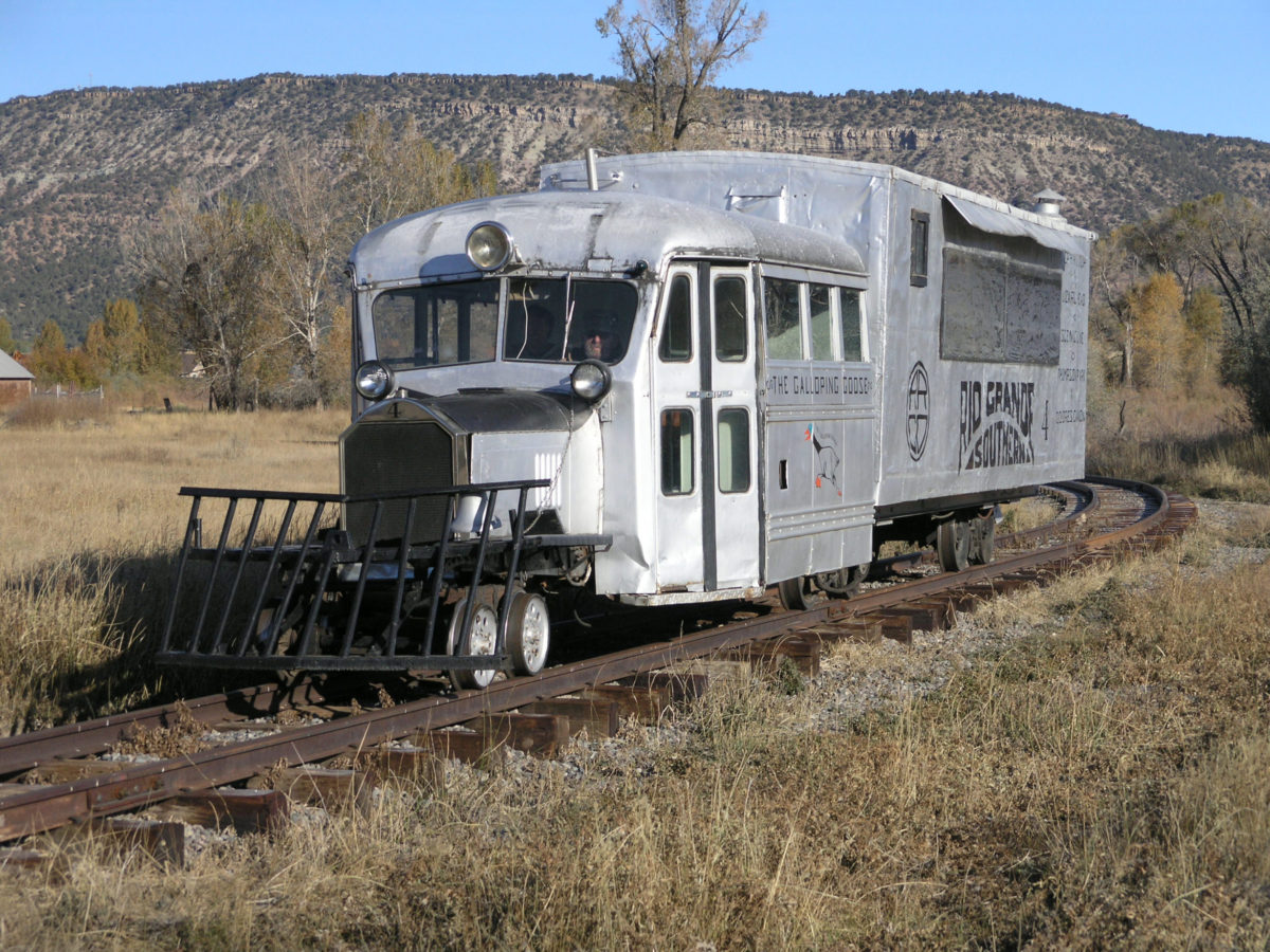 Galloping Goose train