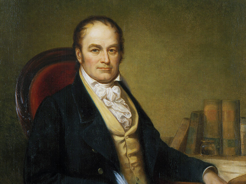 Painting of Rising political star William Crawford’s life was upended when medicine he took for a skin ailment brought on a debilitating stroke.