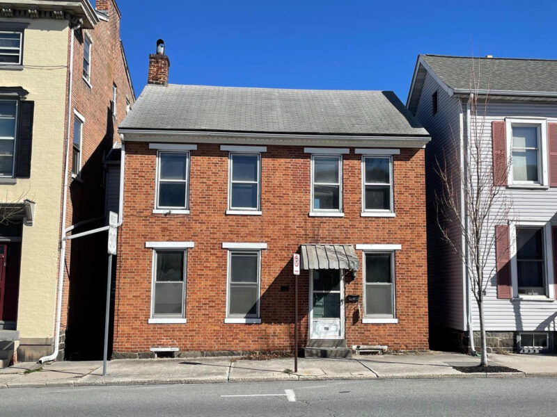 Exterior of Civil War era home