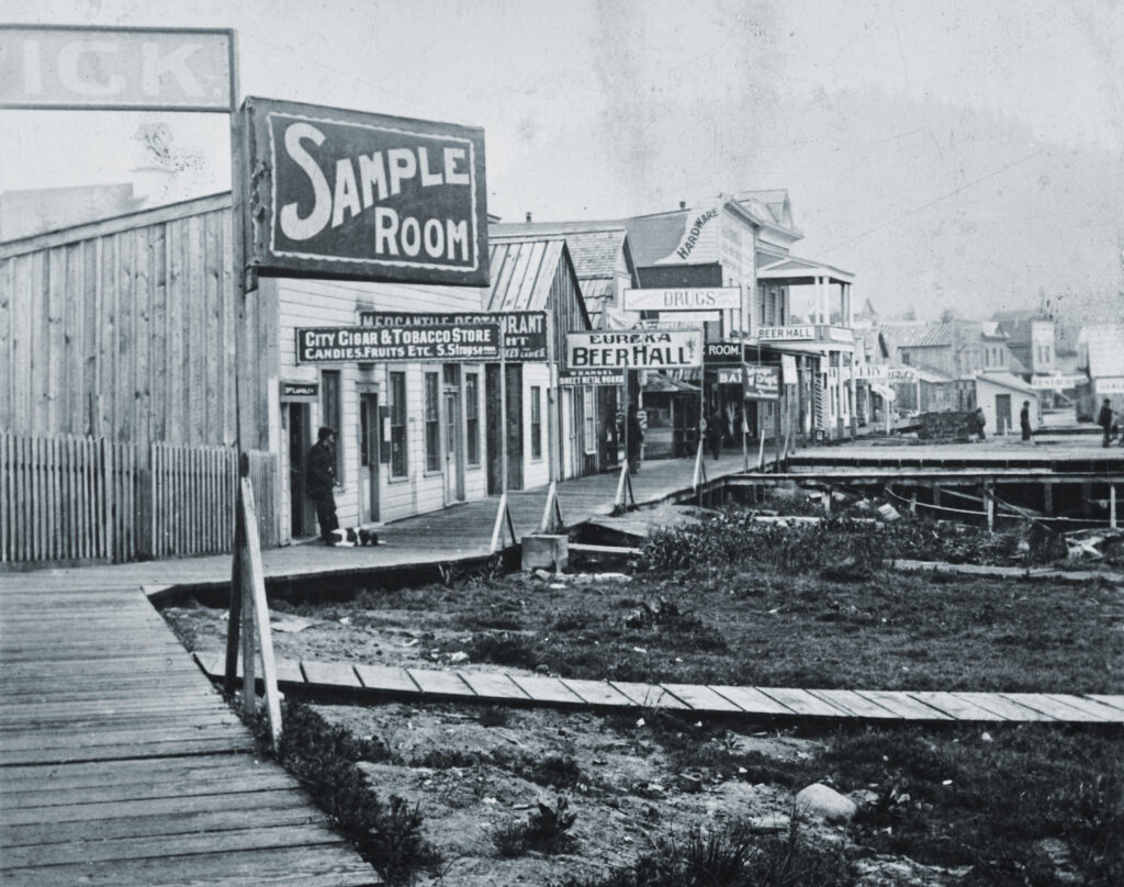 Wrangell, Alaska boardwalks