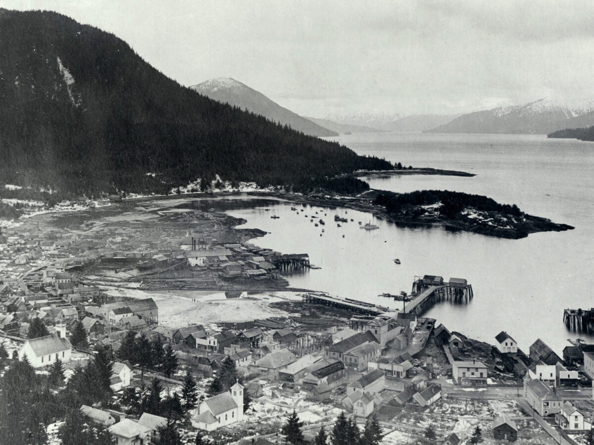View of Wrangell, Alaska