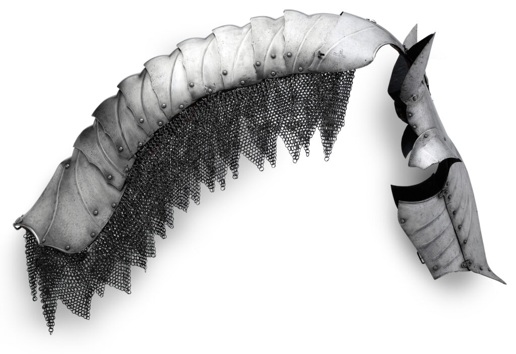 horse-armor-crinet-chanfron-italian