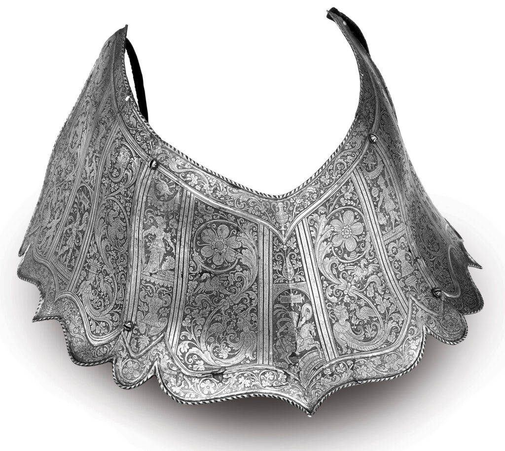 horse-armor-peytral-engraved-biblical