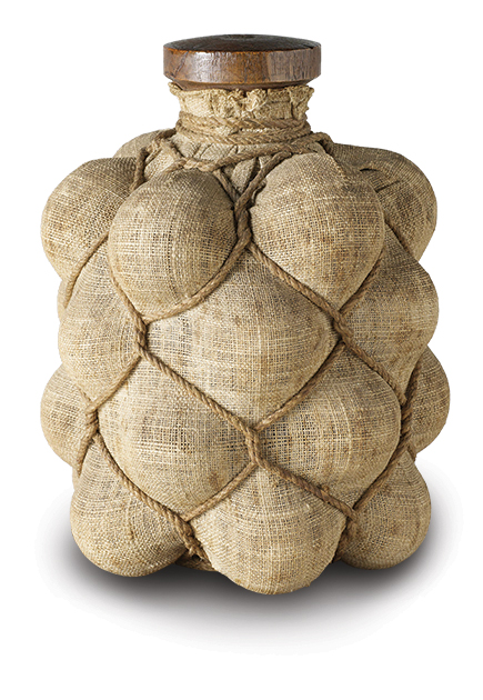 Photo of cannon grapeshot.