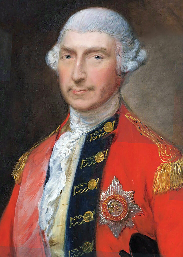 Portrait of Jeffery Amherst.