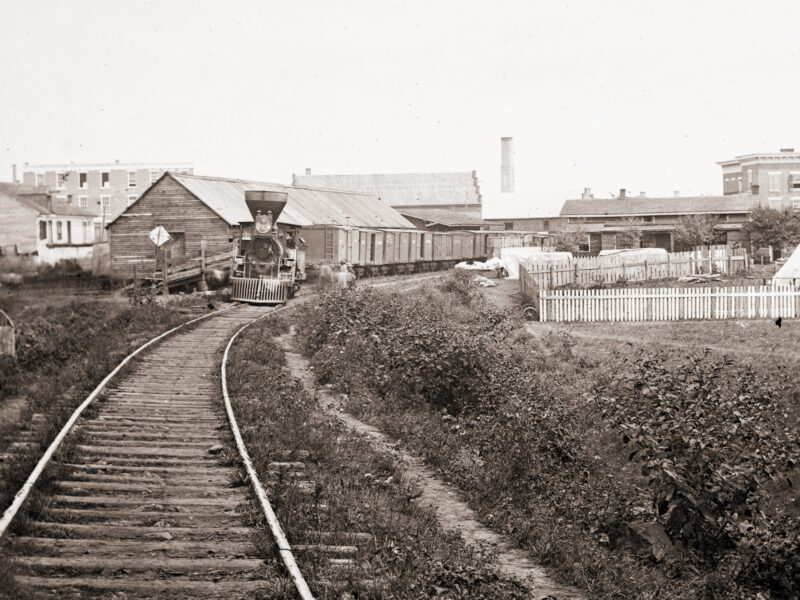 Railroad depot in Culpeper, Virginia