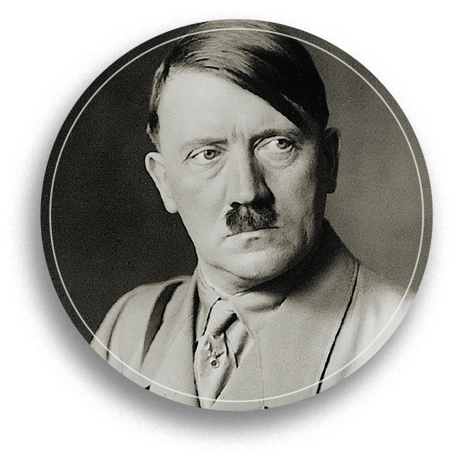 Photo of Adolf Hitler.