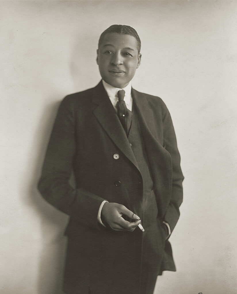 Photo of Bert Williams.