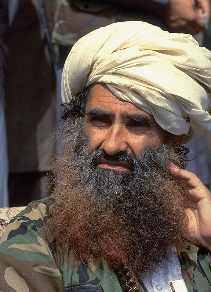 Photo of the Mujahedeen commander. Jalaluddin Haqqani.