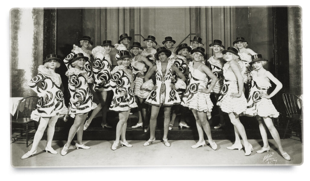 Photo of the 1921 cast of Runnin' Wild.