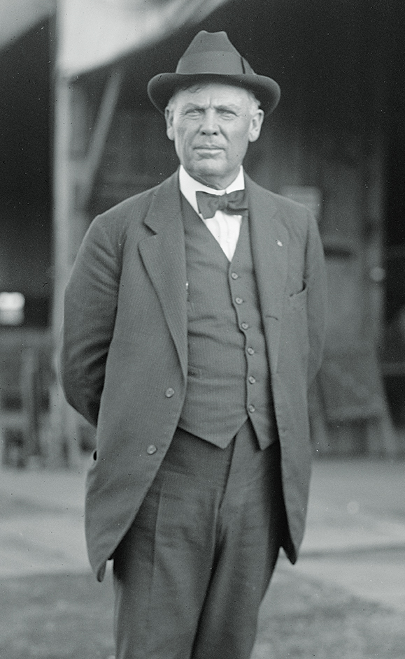 Photo of Captain Baldwin, between 1911 and 1920. Thomas Scott Baldwin, pioneer balloonist and US Army major during World War I; the first American to descend from a balloon by parachute. Artist Harris & Ewing.