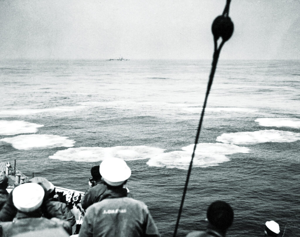 ww2-u-853-sinking