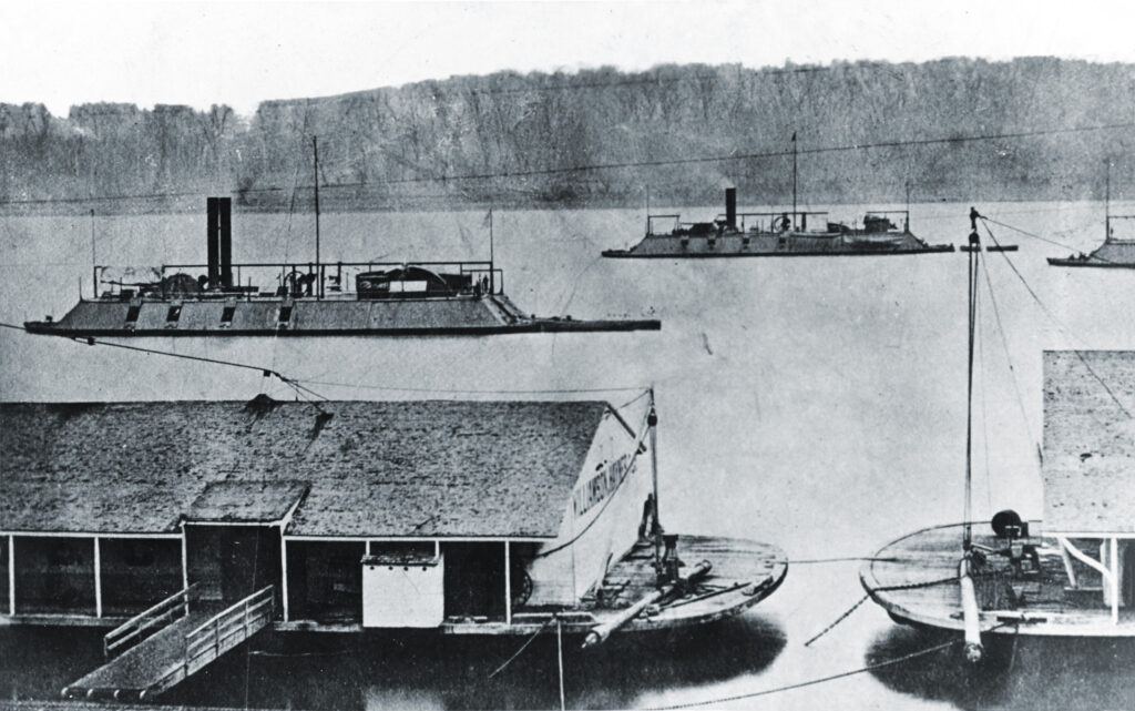 Ironclads in Ohio River
