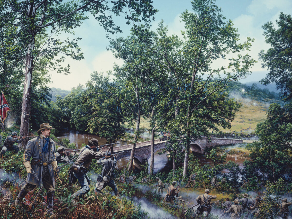 Georgians at Burnside Bridge