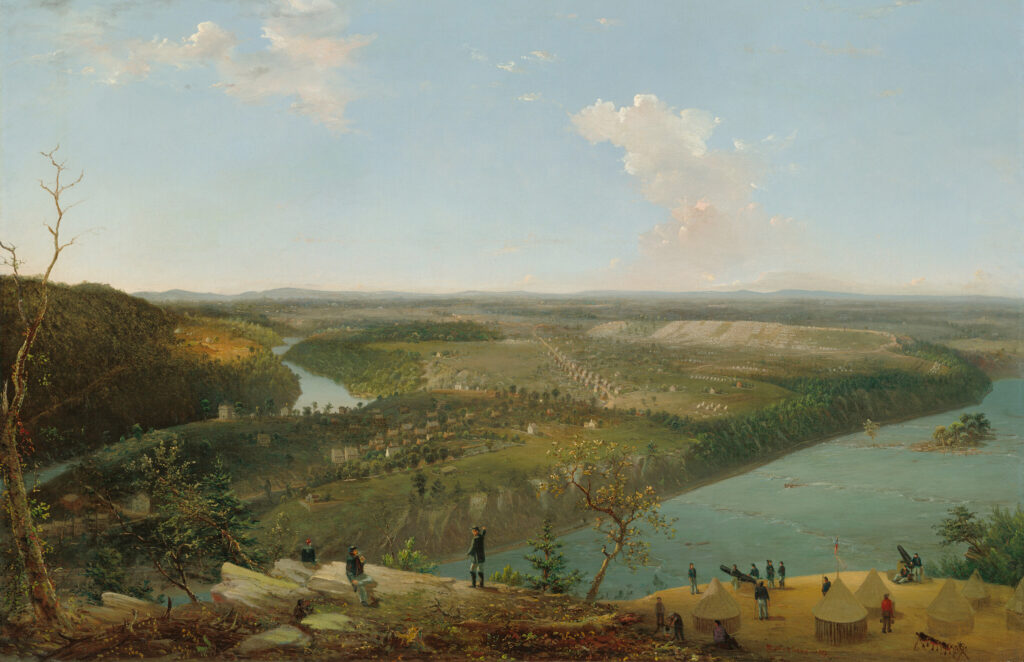 overlooking Harpers Ferry