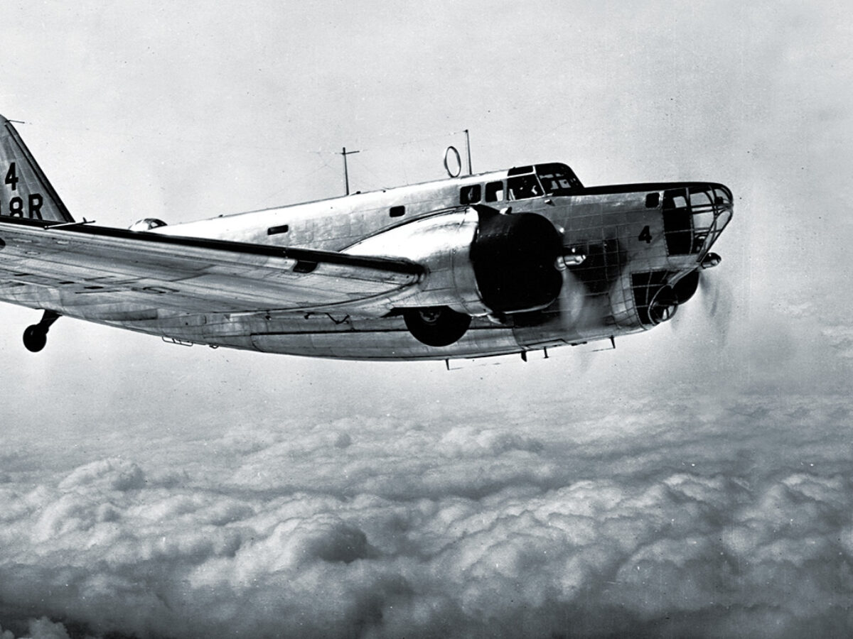 douglas-b-18-flight-military-aircraft
