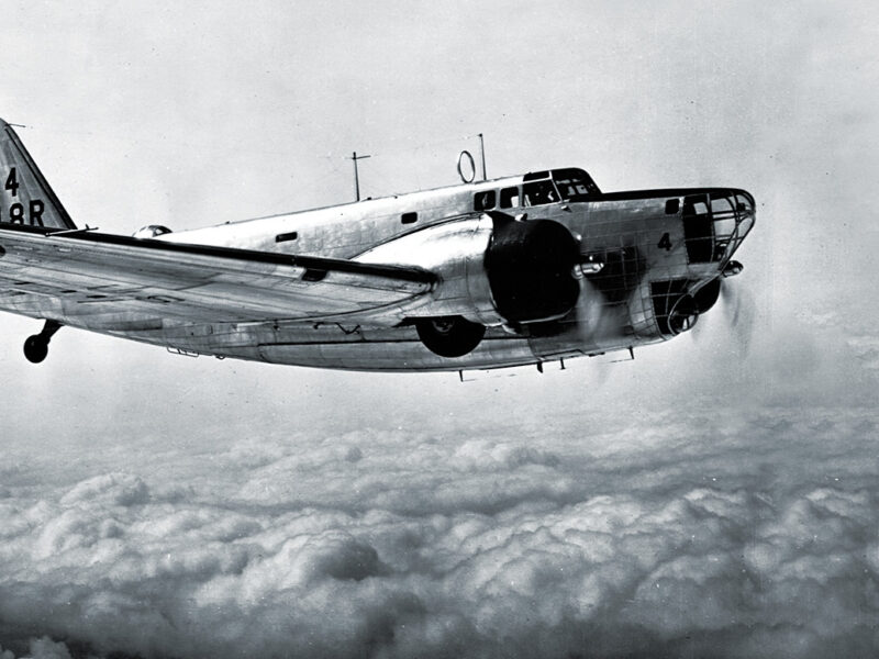 douglas-b-18-flight-military-aircraft