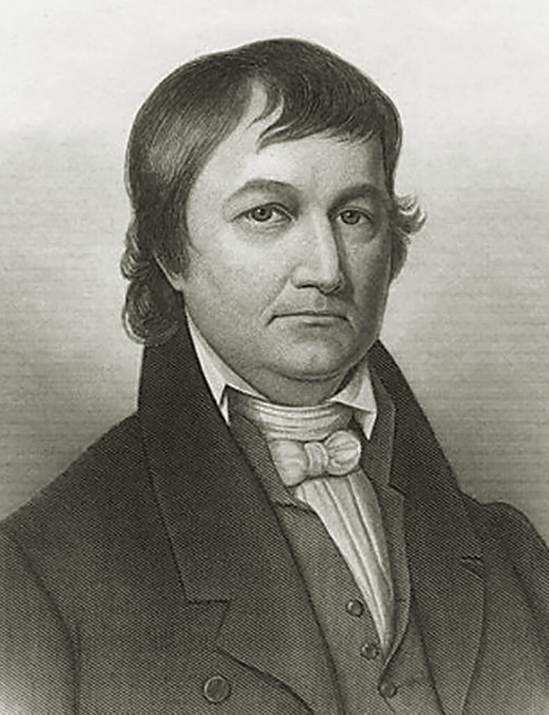 Drawing of John Coffee.