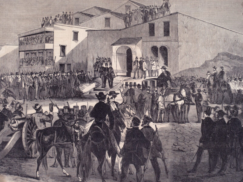 Vigilantes at San Francisco jail