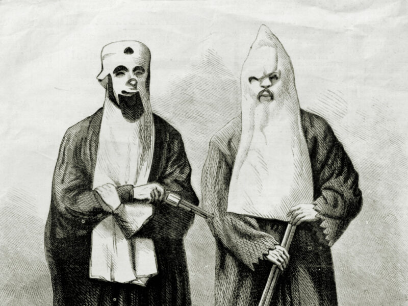 Ku Klux Klan regalia