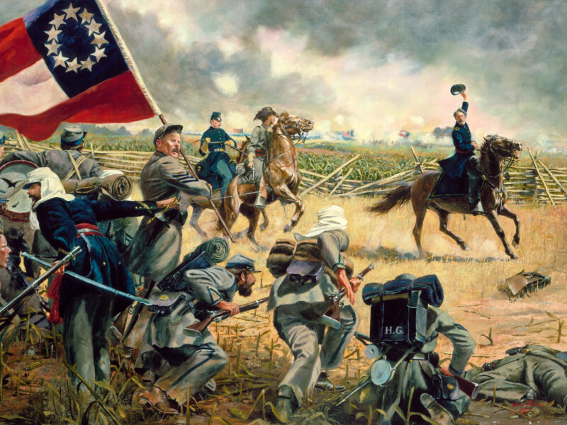 Barnard E. Bee rallies troops